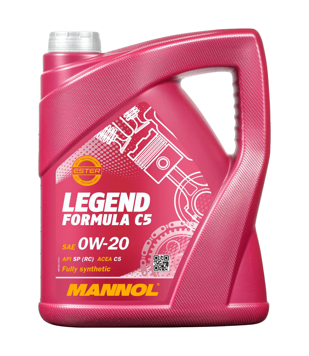 Моторное масло Mannol Legend Formula C5 0W20, 5л (Mannol: MN7921-5)